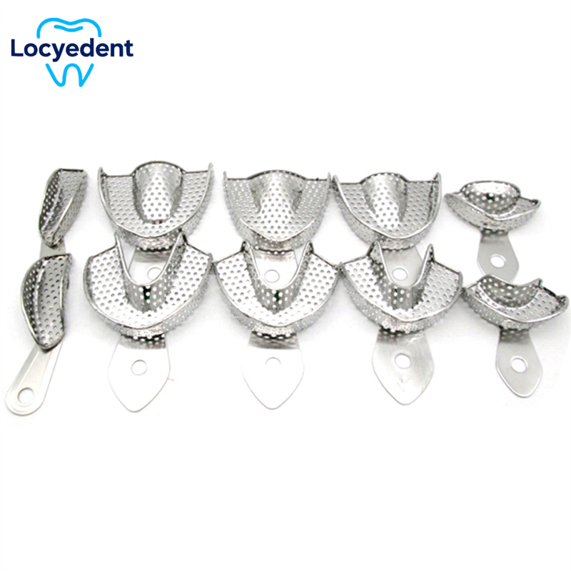 Teeth Whitening Trays - Plateau d'empreinte dentaire en acier inoxydable,