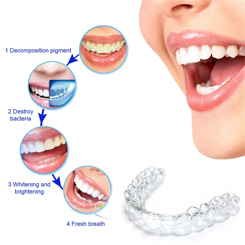 Protège-dents de nuit en silic - Teeth Whitening For Trays avis et prix