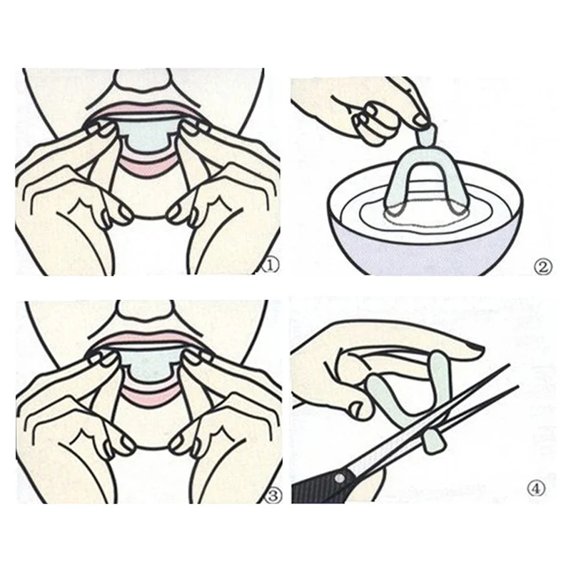 Protège-dents EVA, 1/8 pièces, - Teeth Whitening For Trays avis et prix